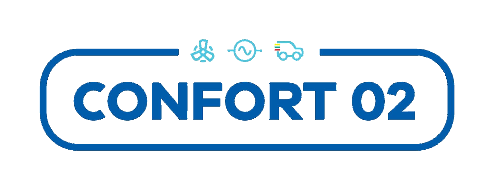 Logo Confort O2 - Électricien professionnel Marseille Aix-en-Provence